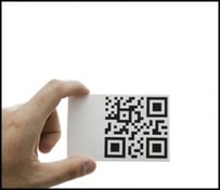business-card-with-QR-code