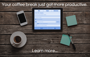 your coffee break just got more productive. learn more...