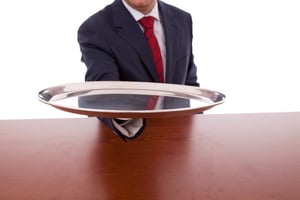 man-holding-silver-platter